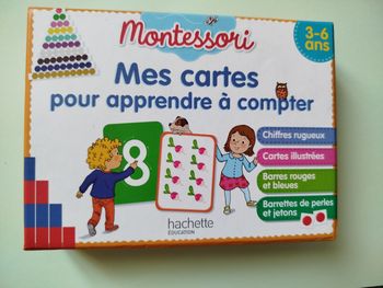 Montessori mes cartes pour apprendre à compter