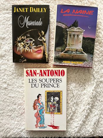 lot de 3 livres ancien
