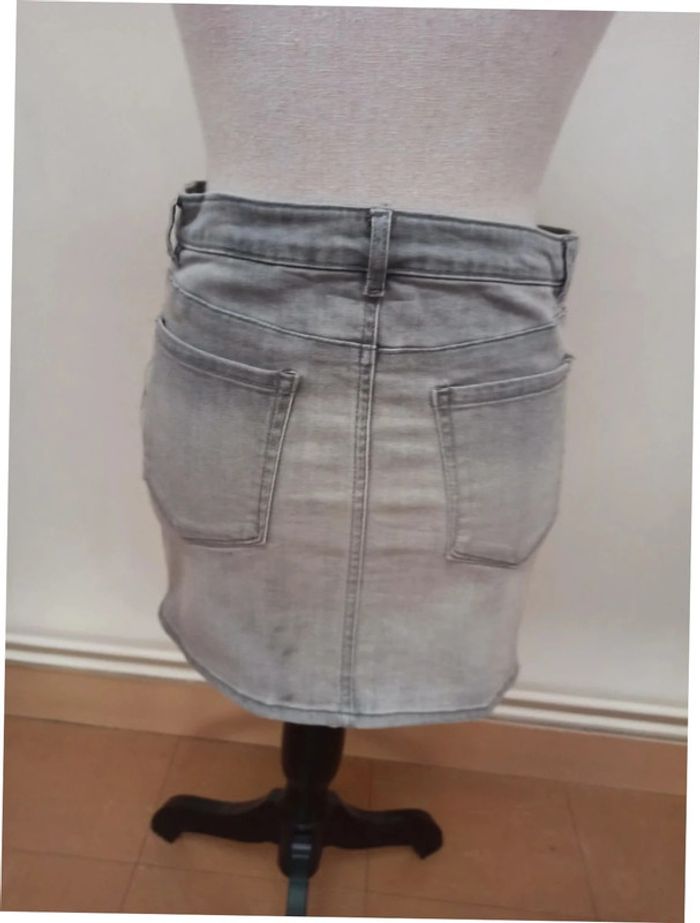 Jupe jeans T36 H&m - photo numéro 4