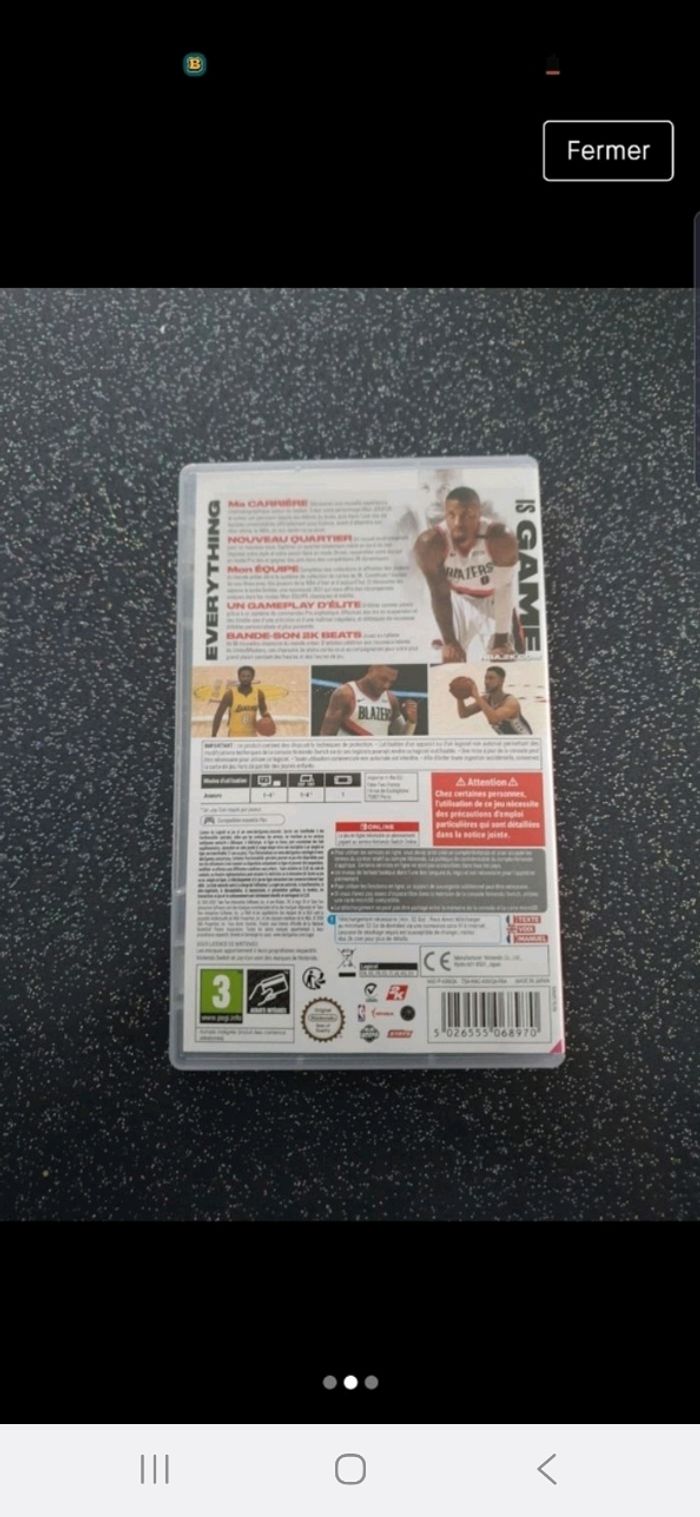 NBA 2021 Switch Nintendo - photo numéro 2
