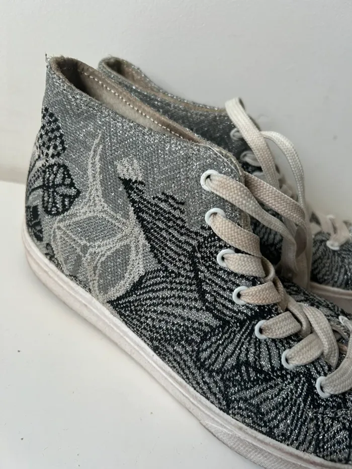 Paire de chaussures Femme - 36 - Argenté - Besson - photo numéro 3