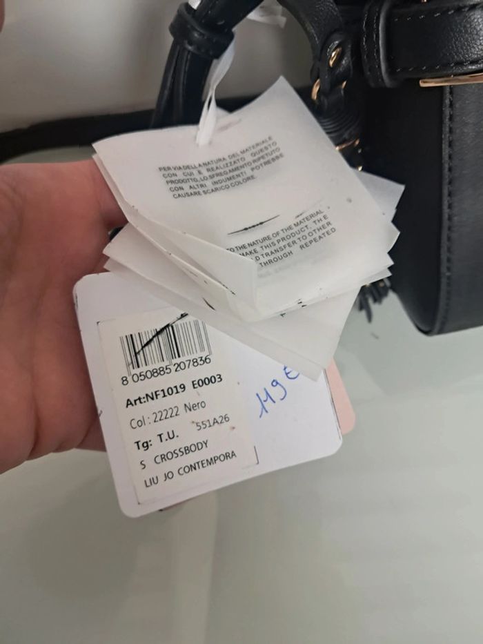 Liu Jo sac à main bandoulière noir neuf - photo numéro 15