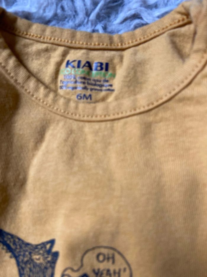 Lot 3 t shirts ml 6 mois - photo numéro 3