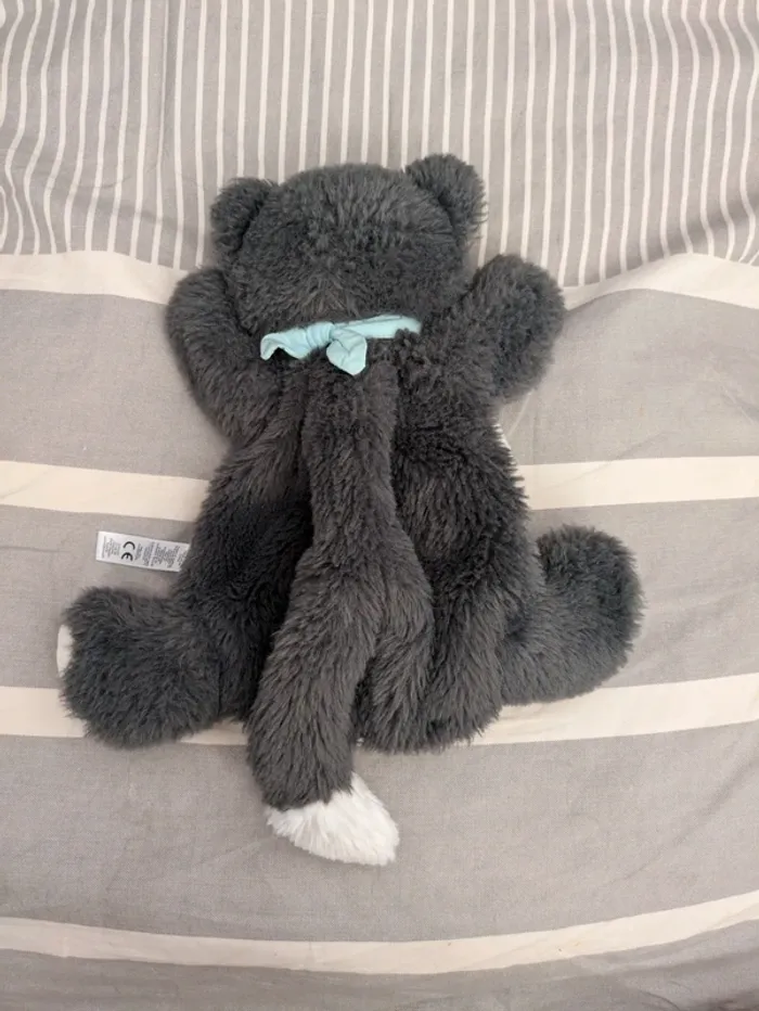 Doudou marionnette Chat Kaloo - photo numéro 5