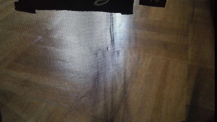 Chemisier voile noir transparent T40 neuf - photo numéro 2