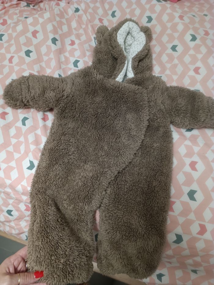 Combi doudou a capuche - photo numéro 2