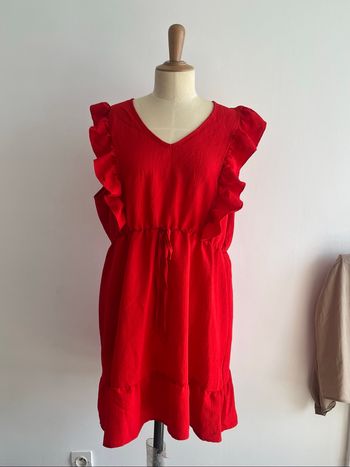 Robe à volant