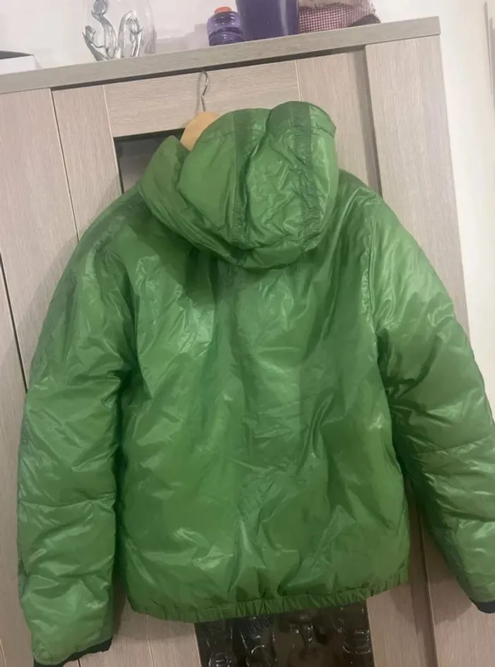 Veste  vintage  très  chaude avec  duvet  et  plumes  -  Gaudi  -  taille  L - photo numéro 4