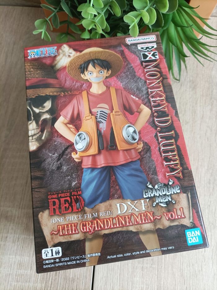 Figurine Monkey D Luffy One Piece banpresto the grandline Bandai