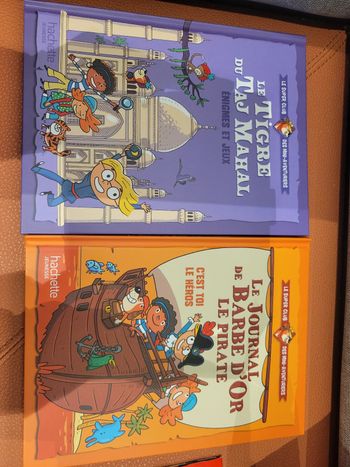 Livres mc donalds neuf taj mahal et pirate