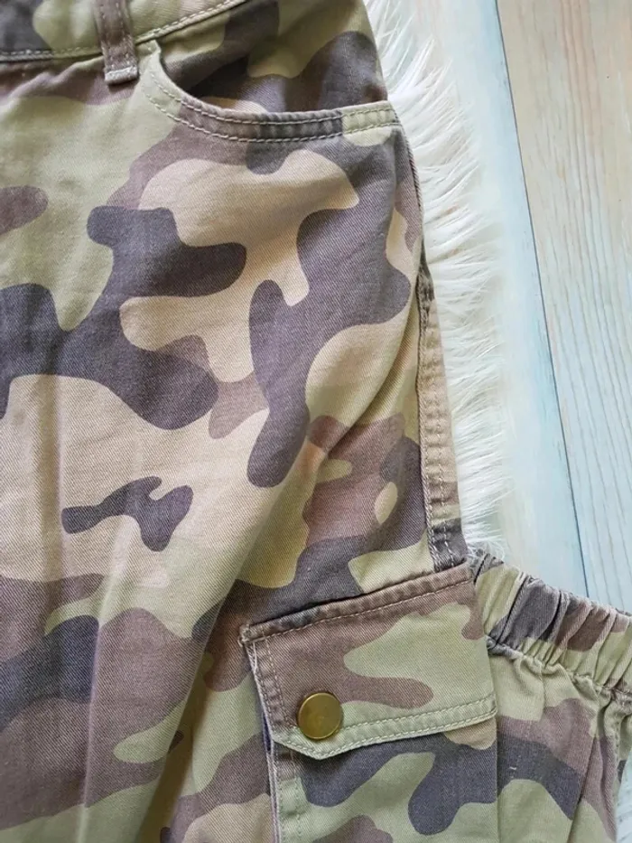 Pantalon newlook militaire kaki taille 38 excellent état - photo numéro 10