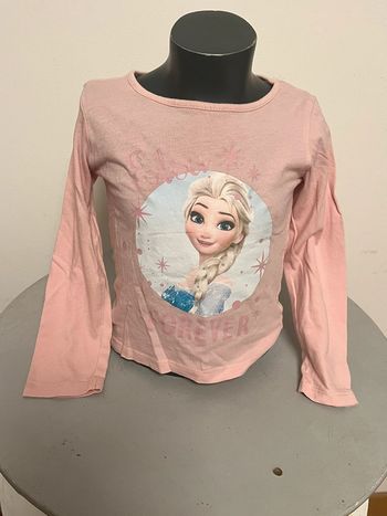 Tee shirt la reine des neiges