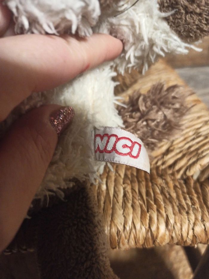Peluche loup agneau Nici tbe - photo numéro 4