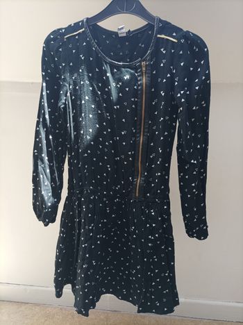 Robe manches longues noire