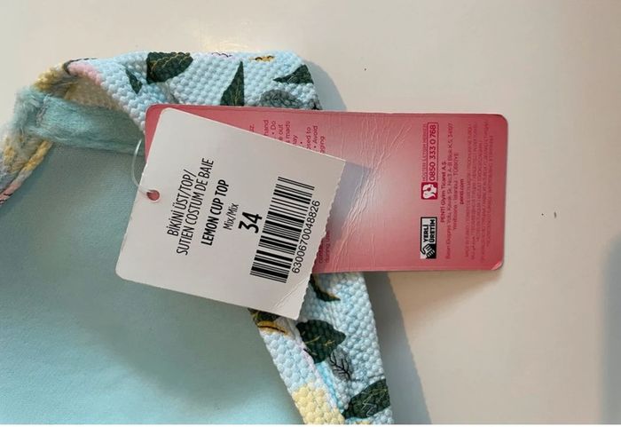 Haut de maillot de bain taille 34 penti - photo numéro 2