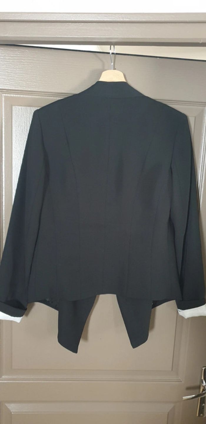 Blazer noir coupe asymétrique "LaRedoute" - photo numéro 6