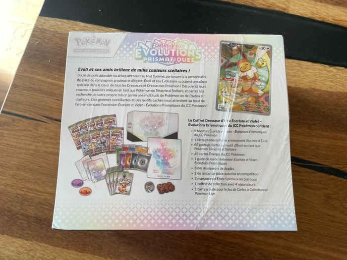 Pokémon - Coffret Dresseur d'Élite (ETB) EV08.5 Évolutions Prismatiques FR 8.5 - photo numéro 7