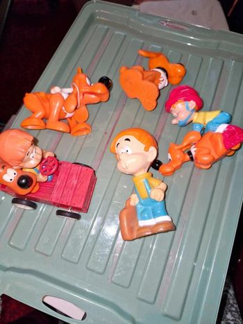Lot de 5 figurines quick boule et bill