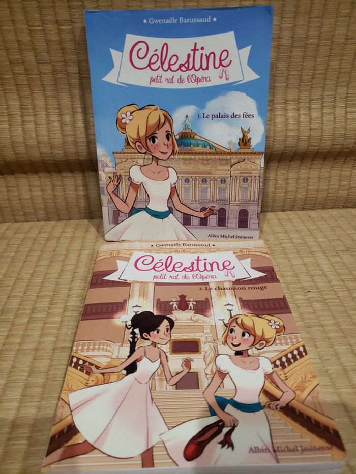 2 tomes de Célestine petit rat de l'opéra