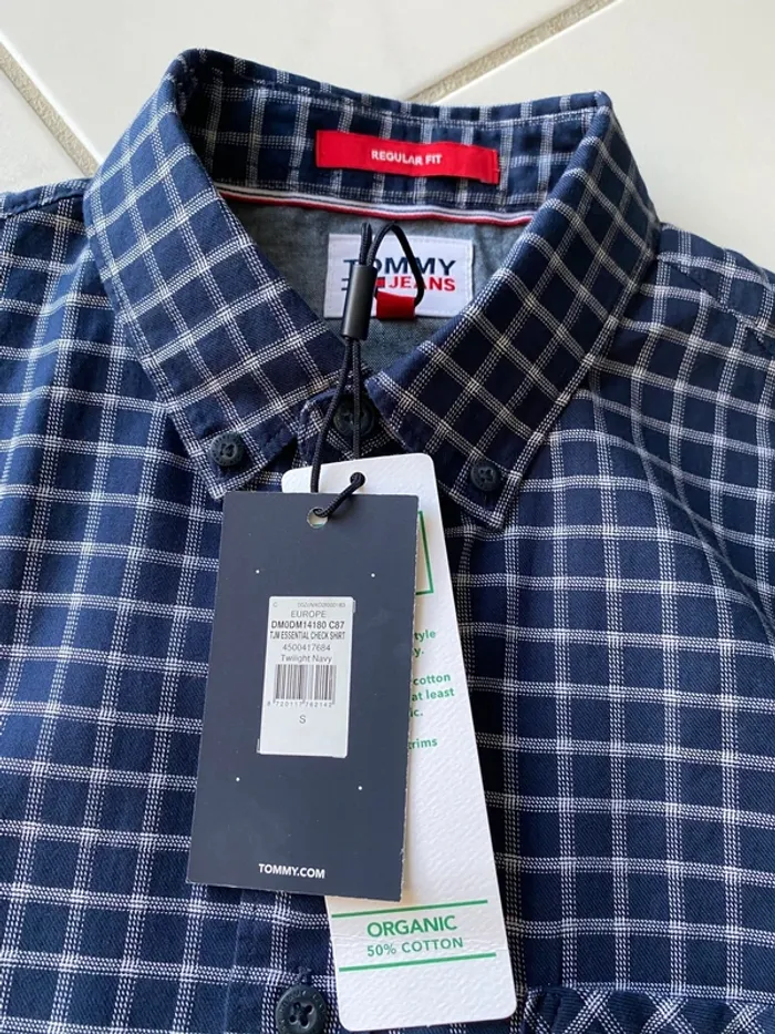 Chemise Tommy Hilfiger neuve - Taille S Regular Fit - photo numéro 5
