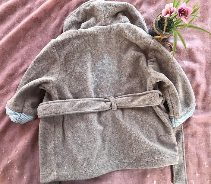 Peignoir velours taille 6 mois