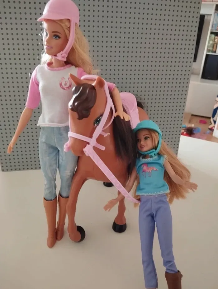 Barbie équitation (complet) - photo numéro 5