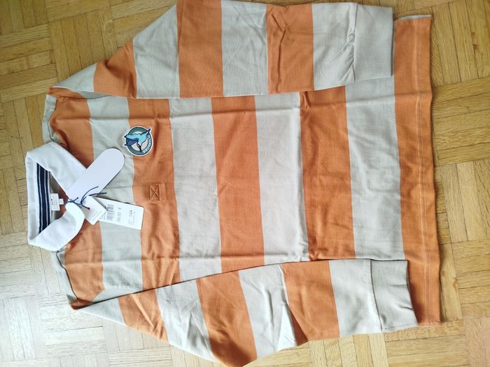 Polo manche longue pull Cyrillus garçon 14 ans neuf - photo numéro 2