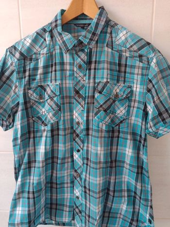 Chemise homme t.L Groggy 100% coton