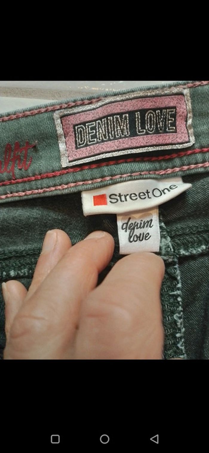 Jeans femme skinny gris vert Street One - photo numéro 20