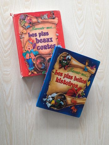 Lot de 2 livres Les plus belles histoires