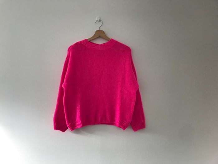 💖Pull Éclatant FUSCHIA / Rose Vif - photo numéro 2