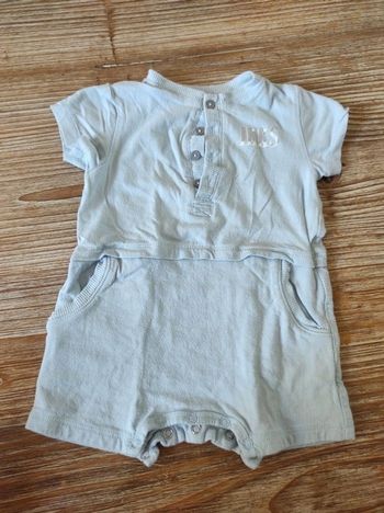 Combinaison été manches courtes