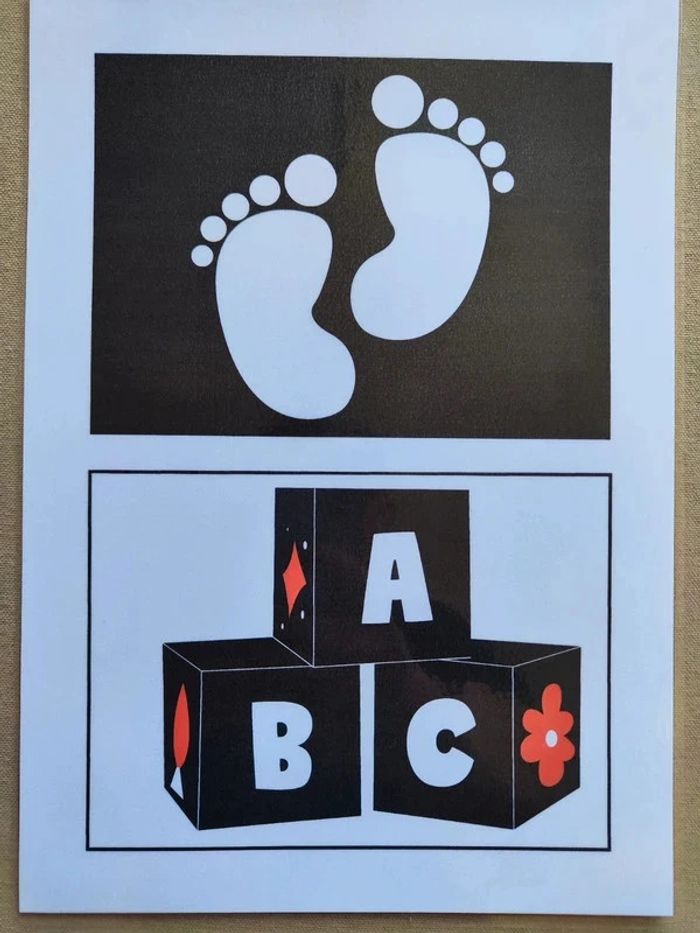 Images contrastées pour bébés - photo numéro 2