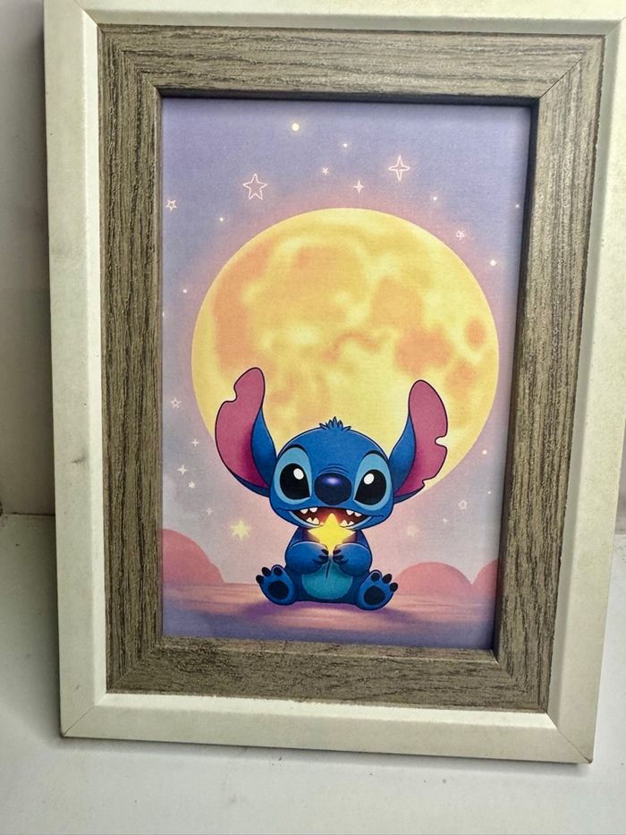 Affiche stitch lune - photo numéro 2
