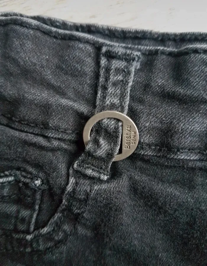 Short en jeans Bershka - photo numéro 3