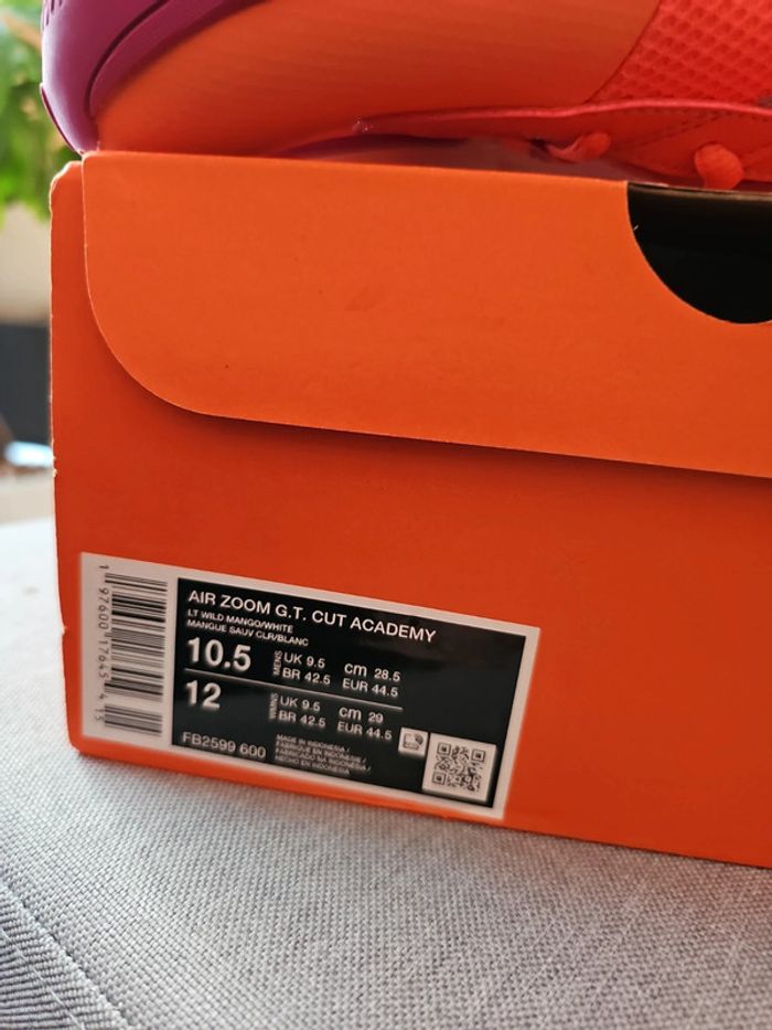 🔥Nike Zoom GT Cut Academy T.44,5🏀 - photo numéro 7