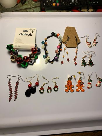 Lot bijoux Noël