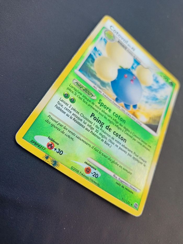 Carte pokémon reverse Cotovol 11/132 - photo numéro 2