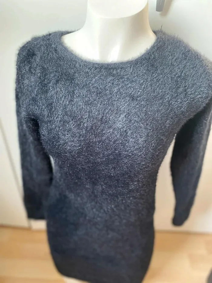 Robe col rond manches longues polaire 38 Shein - photo numéro 2