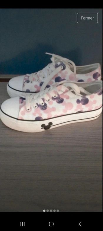 Baskets basses minnie mouse pointure 37