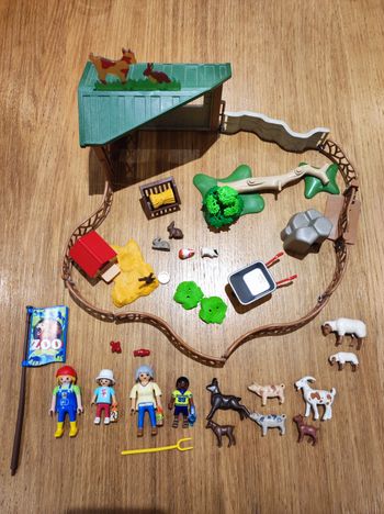 Parc animalier playmobil 6635