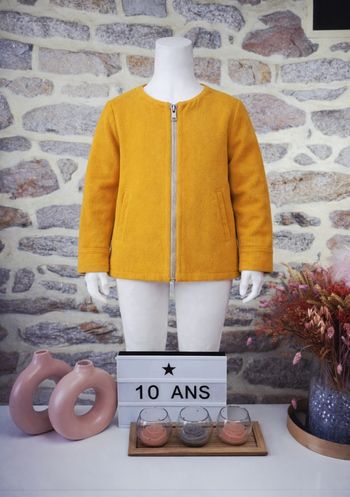 Superbe bombers réversible Fille taille 10 ans marque Okaidi 🦜