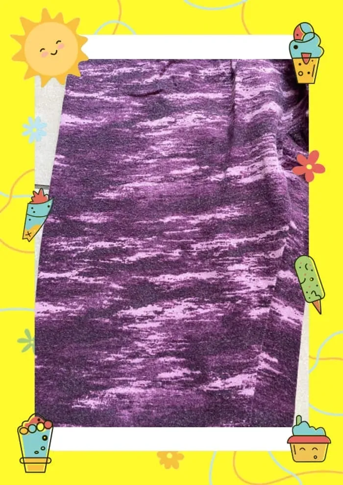 Legging violet domyos - photo numéro 2