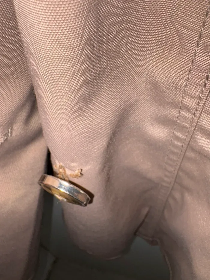 Trench femme taille 38 beige en très bon état - photo numéro 4