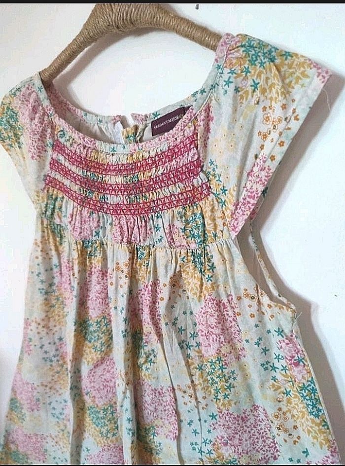 5 ans sergent major robe été multicolores /Excellent état - photo numéro 11