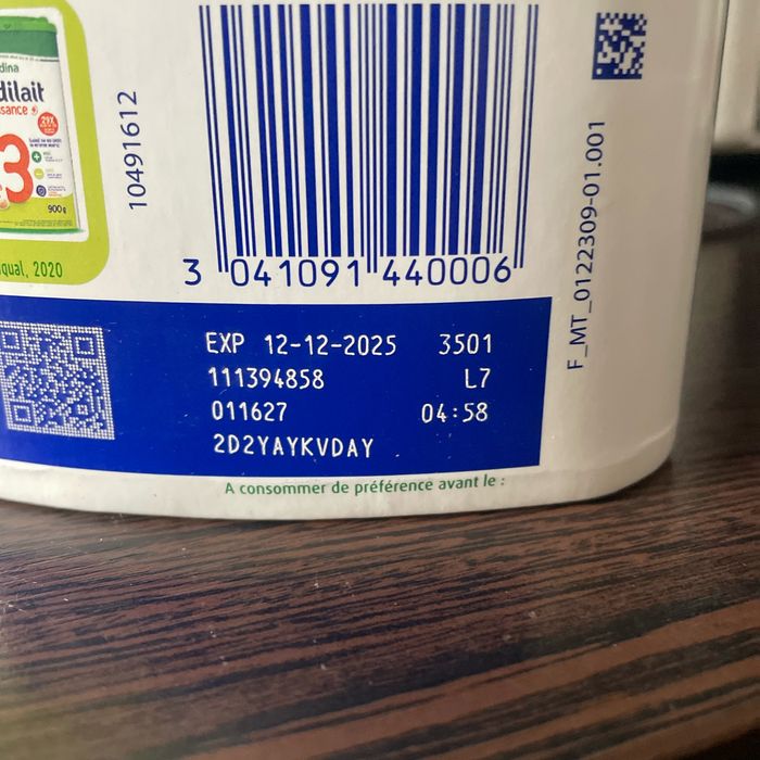 Lait 2éme âge - photo numéro 4