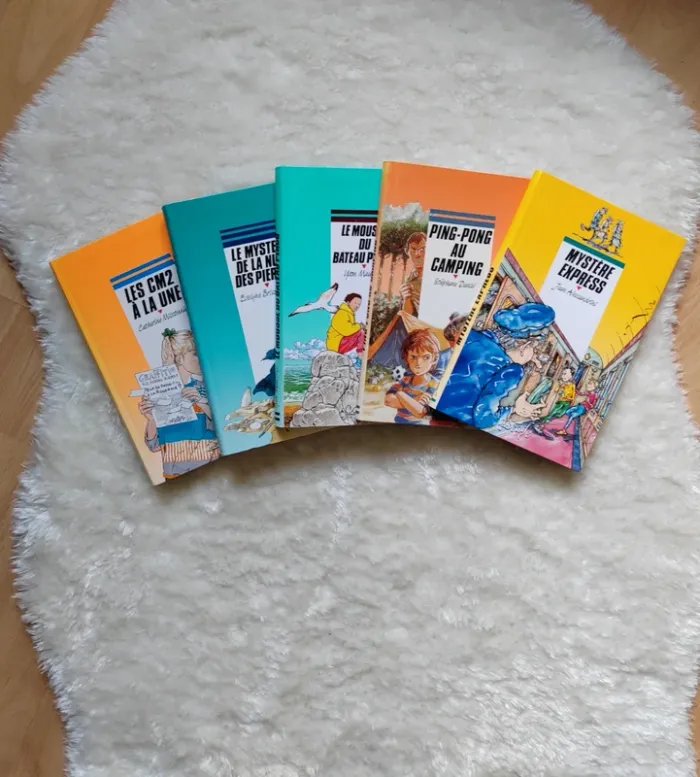 Lot de 5 livres collection Cascade