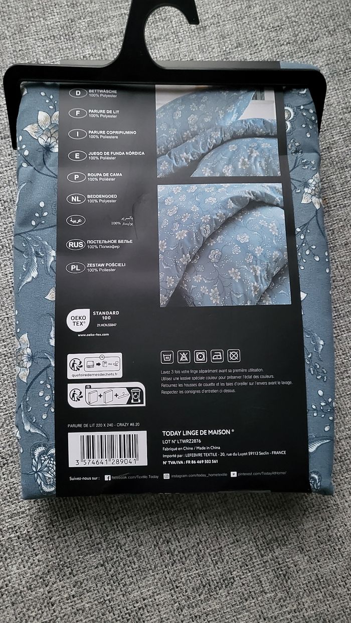 Parure de lit Today - photo numéro 3