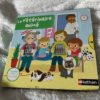 Livre le vétérinaire animé, Nathan