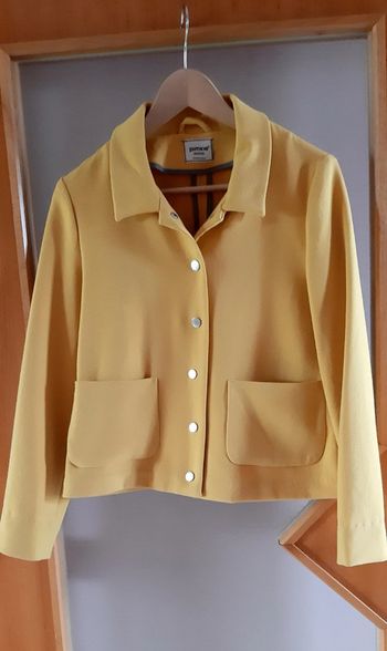 Blazer large court jaune Pimkie
